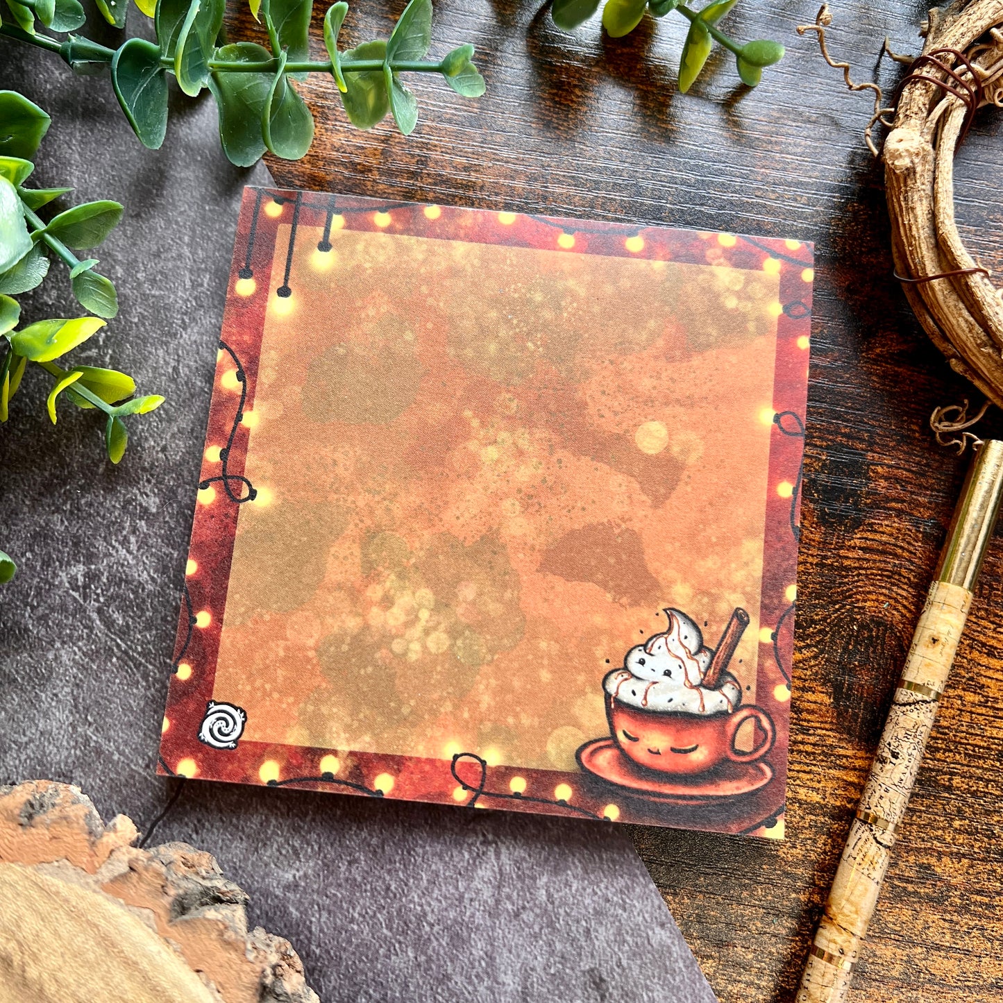 SECOND Cosy Cocoa Memo Pad