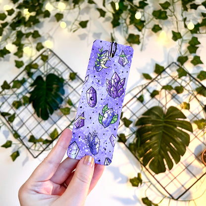 SECOND Amethyst Crystal Bookmark