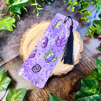 SECOND Amethyst Crystal Bookmark