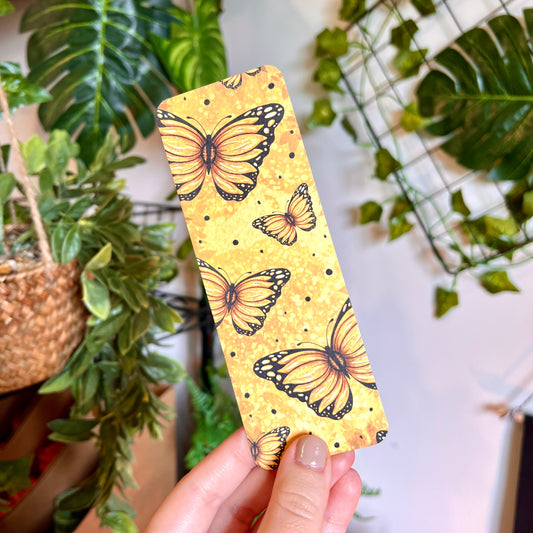 SECOND Sunflower Butterfly Bookmark