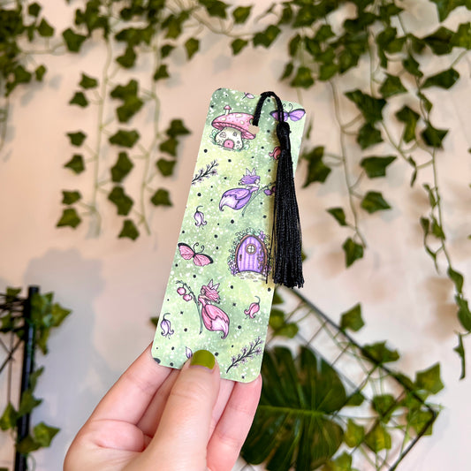 SECOND Purple Magic Garden Bookmark