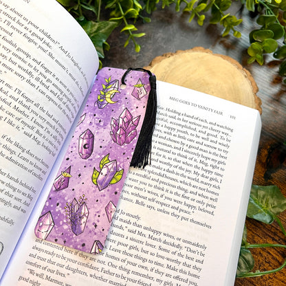 SECOND Amethyst Crystal Bookmark