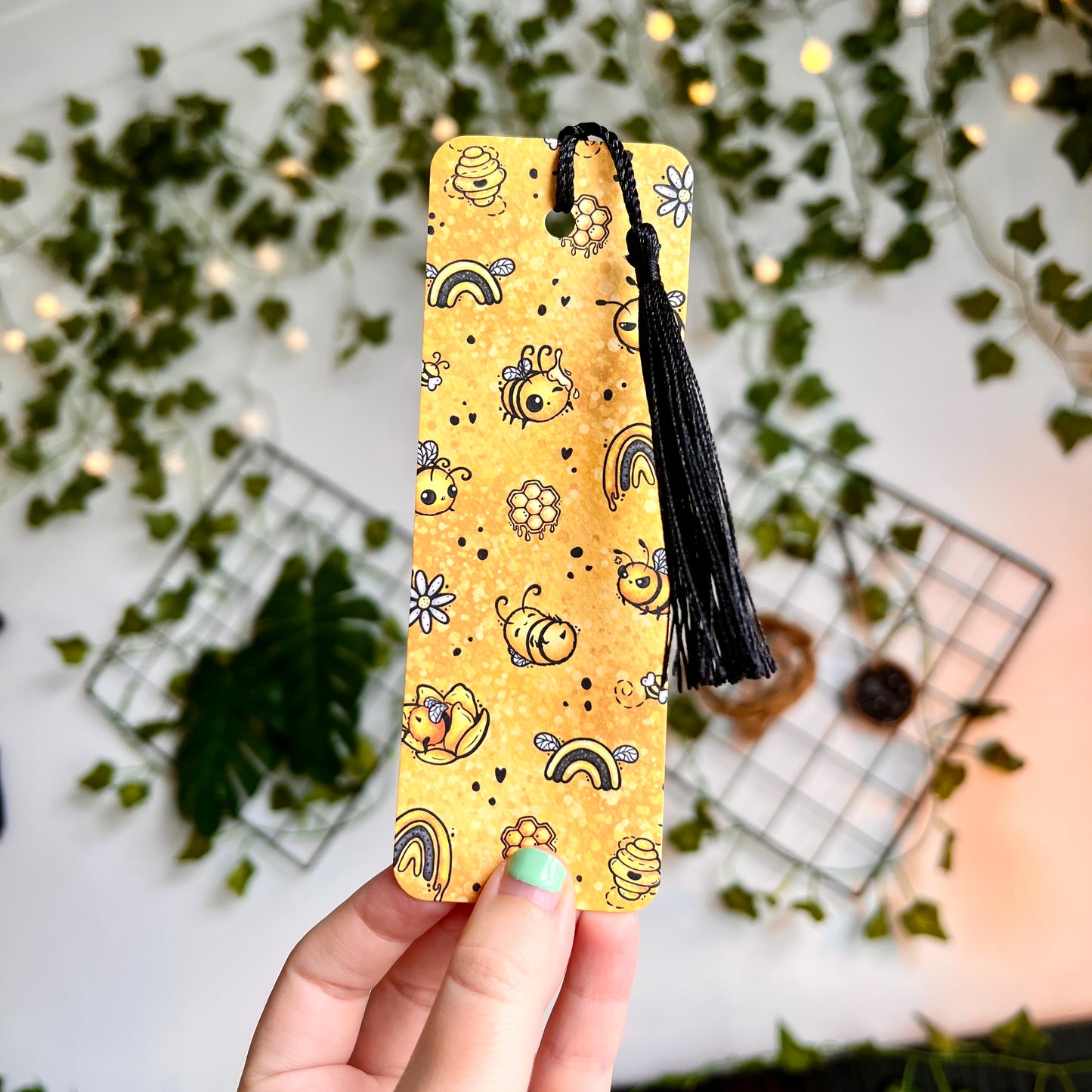 Yellow Buzz & Bumble Bookmark