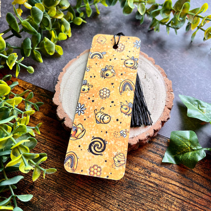 Yellow Buzz & Bumble Bookmark