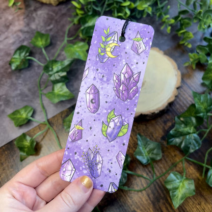 SECOND Amethyst Crystal Bookmark