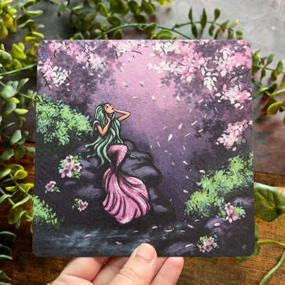 Blossom Mermaid Art Print