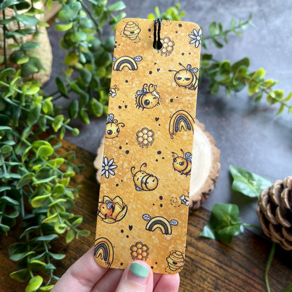 Yellow Buzz & Bumble Bookmark